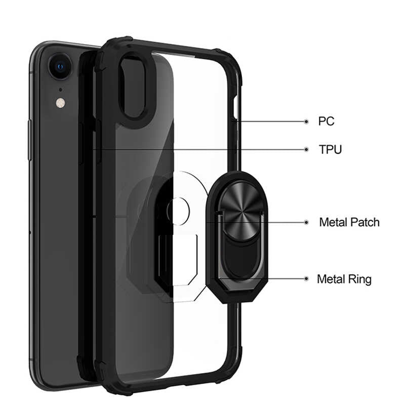 Apple iPhone XR 6.1 Kılıf Zore Mola Kapak Lacivert