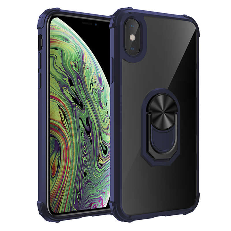 Apple iPhone XS 5.8 Kılıf Zore Mola Kapak Kırmızı
