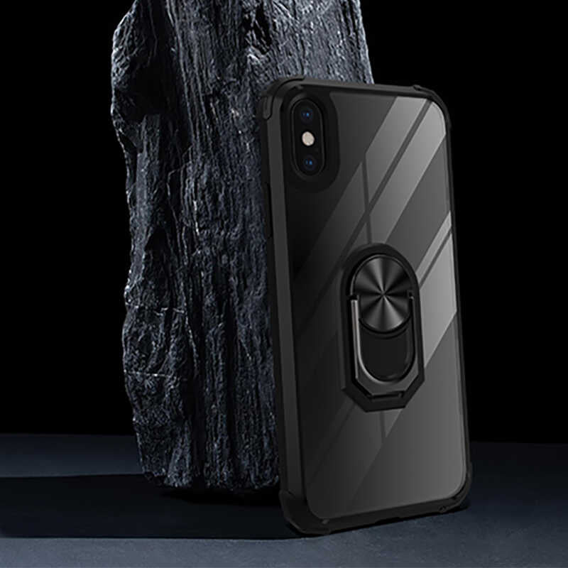 Apple iPhone XS 5.8 Kılıf Zore Mola Kapak Kırmızı