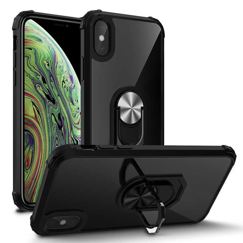 Apple iPhone XS 5.8 Kılıf Zore Mola Kapak Kırmızı