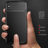 Apple iPhone X Kılıf Zore Negro Silikon Kapak Lacivert