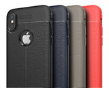 Apple iPhone X Kılıf Zore Niss Silikon Kapak Kırmızı