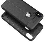 Apple iPhone X Kılıf Zore Niss Silikon Kapak Kırmızı