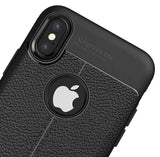 Apple iPhone X Kılıf Zore Niss Silikon Kapak Kırmızı