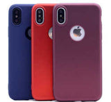 Apple iPhone X Kılıf Zore Premier Silikon Kapak Kırmızı