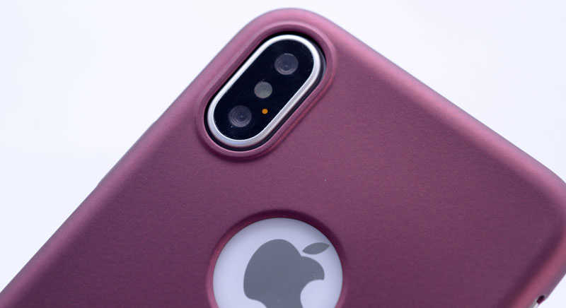 Apple iPhone X Kılıf Zore Premier Silikon Kapak Kırmızı