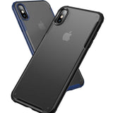 Apple iPhone X Kılıf Zore Volks Kapak Lacivert
