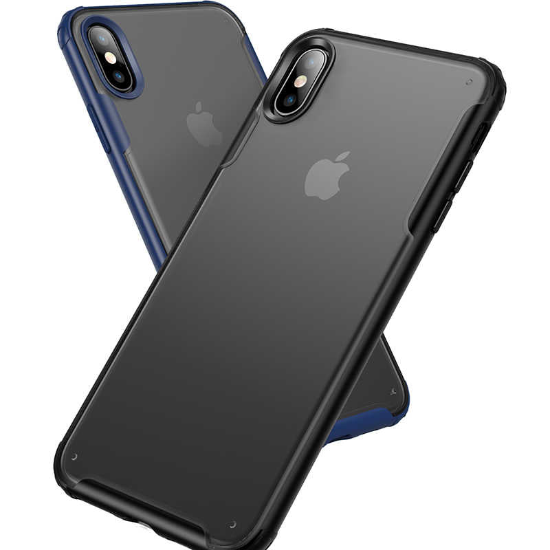 Apple iPhone X Kılıf Zore Volks Kapak Kırmızı