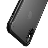 Apple iPhone X Kılıf Zore Volks Kapak Siyah
