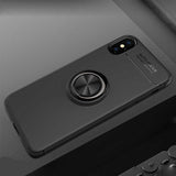 Apple iPhone X Kılıf Zore Ravel Silikon Kapak Siyah