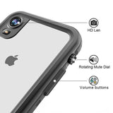 Apple iPhone XR 6.1 Kılıf Zore 1-1 Su Geçirmez Kılıf Siyah