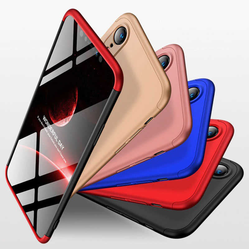 Apple iPhone XR 6.1 Kılıf Zore Ays Kapak Kırmızı