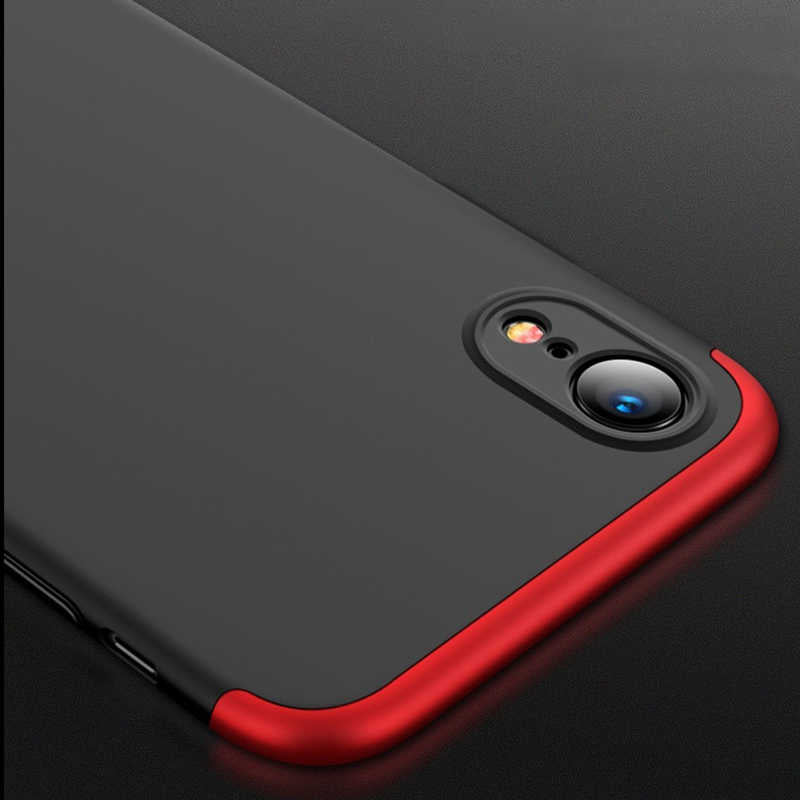 Apple iPhone XR 6.1 Kılıf Zore Ays Kapak Kırmızı