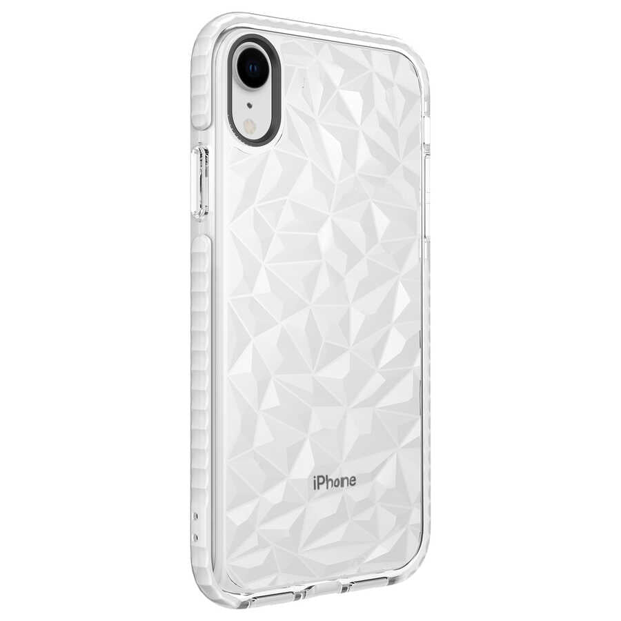 Apple iPhone XR 6.1 Kılıf Zore Buzz Kapak Mor