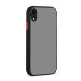 Apple iPhone XR 6.1 Kılıf Zore Hux Kapak Siyah