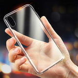 Apple iPhone XR 6.1 Kılıf Zore İmax Silikon Kılıf Renksiz