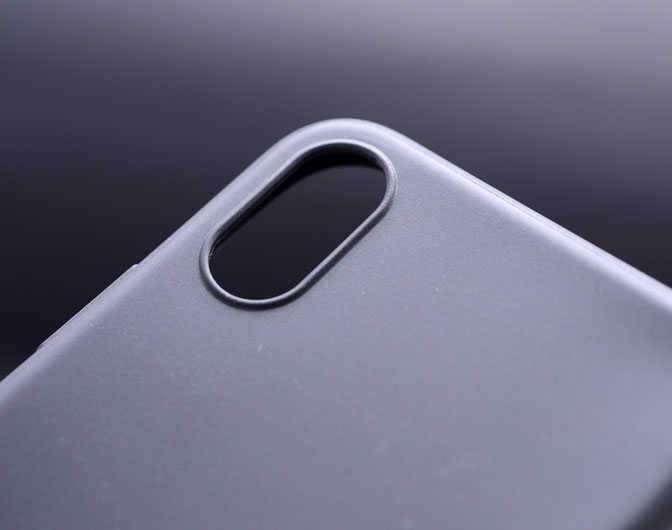 Apple iPhone XR 6.1 Kılıf Zore İmax Silikon Kılıf Renksiz