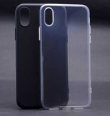 Apple iPhone XR 6.1 Kılıf Zore İmax Silikon Kılıf Renksiz