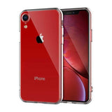Apple iPhone XR 6.1 Kılıf Zore Kamera Korumalı Süper Silikon Kapak Renksiz