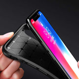Apple iPhone XR 6.1 Kılıf Zore Negro Silikon Kapak Siyah