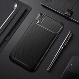 Apple iPhone XR 6.1 Kılıf Zore Negro Silikon Kapak Siyah
