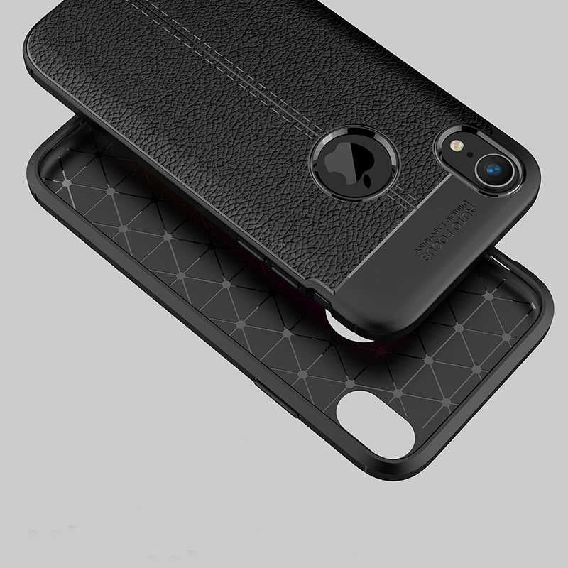 Apple iPhone XR 6.1 Kılıf Zore Niss Silikon Kapak Kırmızı