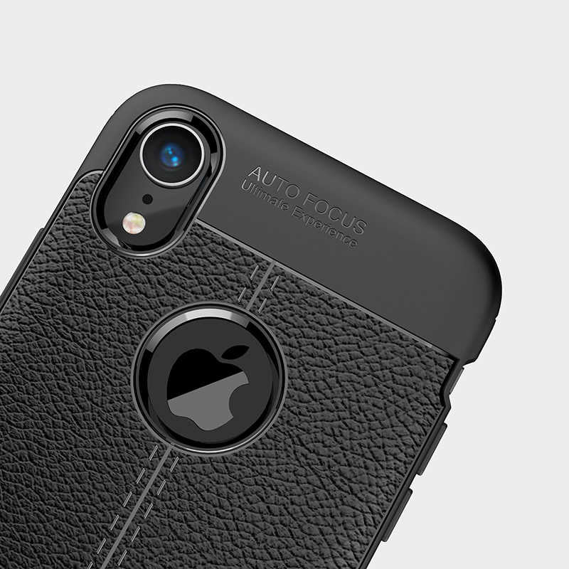 Apple iPhone XR 6.1 Kılıf Zore Niss Silikon Kapak Kırmızı