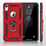 Apple iPhone XR 6.1 Kılıf Zore Vega Kapak Kırmızı
