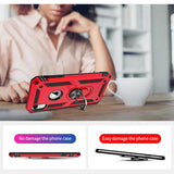 Apple iPhone XR 6.1 Kılıf Zore Vega Kapak Kırmızı