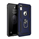 Apple iPhone XR 6.1 Kılıf Zore Vega Kapak Mavi