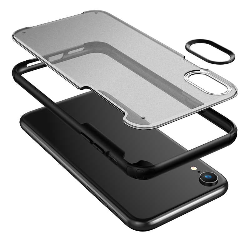 Apple iPhone XR 6.1 Kılıf Zore Volks Kapak Lacivert