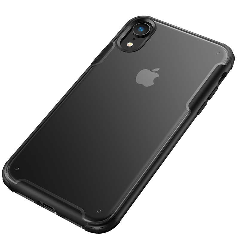 Apple iPhone XR 6.1 Kılıf Zore Volks Kapak Siyah