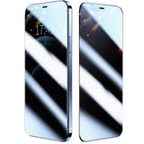 Apple iPhone XR 6.1 Zore Fit Hard Mat Privacy Cam Ekran Koruyucu Siyah