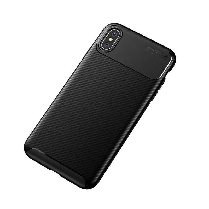 Apple iPhone XS 5.8 Kılıf Zore Negro Silikon Kapak Siyah