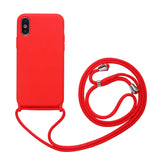 Apple iPhone XS 6.5 Kılıf Zore Ropi Kapak Siyah