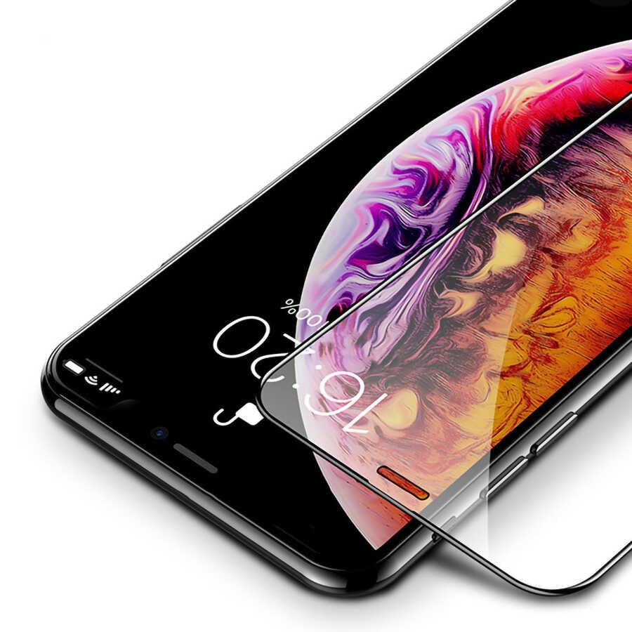 Apple iPhone XS Max 6.5 Davin Seramik Ekran Koruyucu Siyah