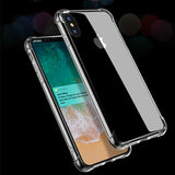 Apple iPhone XS Max 6.5 Kılıf Zore Nitro Anti Shock Silikon Renksiz