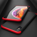 Apple iPhone XS Max 6.5 Kılıf Zore Ays Kapak Siyah-Mavi