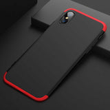 Apple iPhone XS Max 6.5 Kılıf Zore Ays Kapak Siyah
