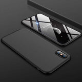 Apple iPhone XS Max 6.5 Kılıf Zore Ays Kapak Siyah