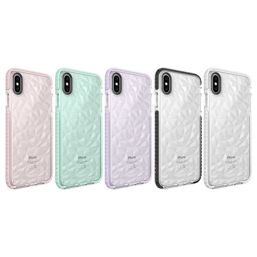Apple iPhone XS Max 6.5 Kılıf Zore Buzz Kapak Yeşil