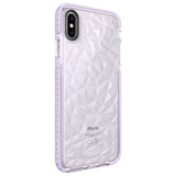Apple iPhone XS Max 6.5 Kılıf Zore Buzz Kapak Mor