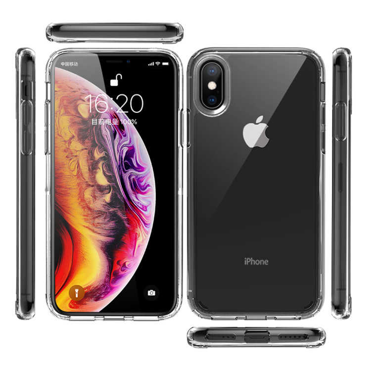 Apple iPhone XS Max 6.5 Kılıf Zore Coss Kapak Renksiz