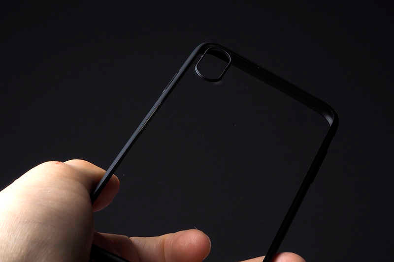Apple iPhone XS Max 6.5 Kılıf Zore Endi Kapak Siyah