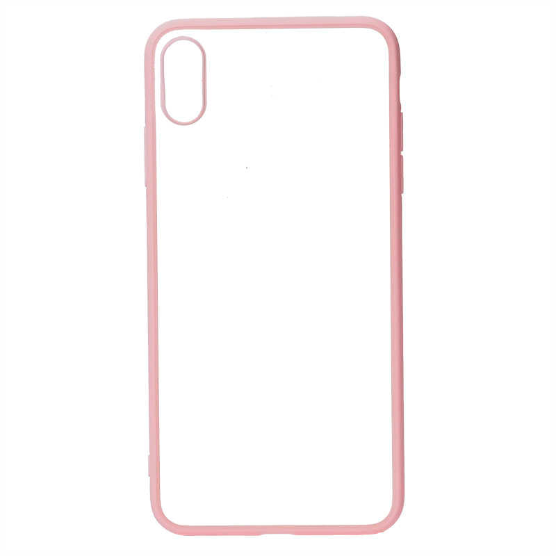 Apple iPhone XS Max 6.5 Kılıf Zore Endi Kapak Pembe