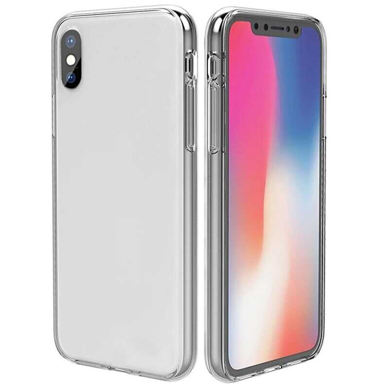 Apple iPhone XS Max 6.5 Kılıf Zore Enjoy Kapak Renksiz
