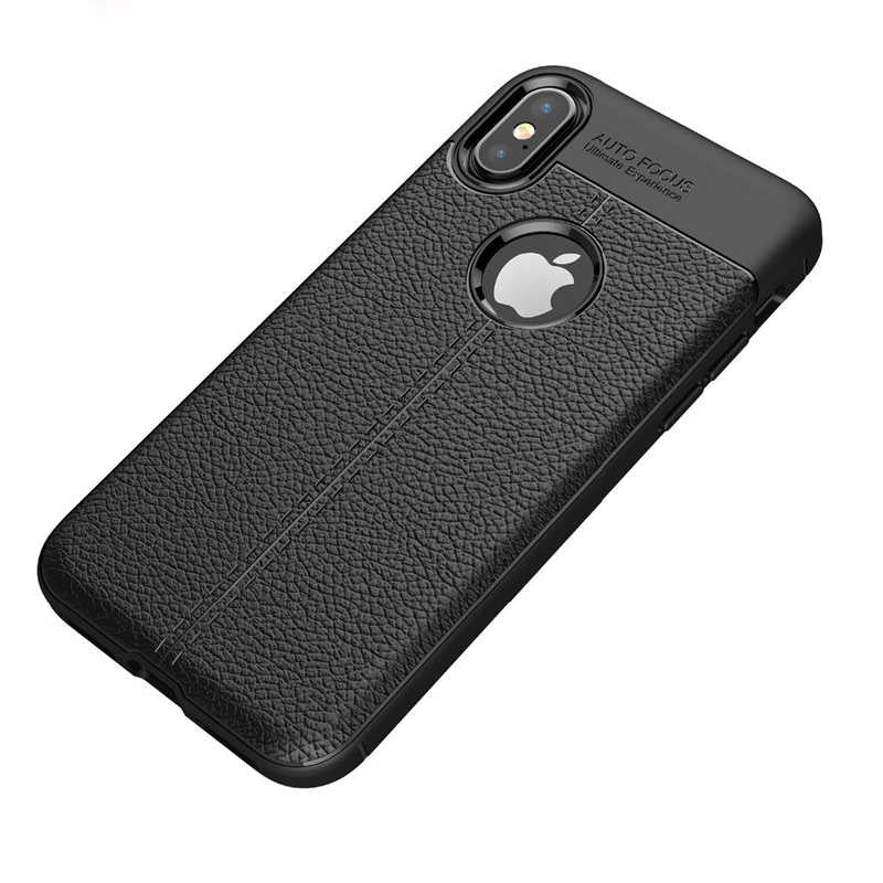Apple iPhone XS Max 6.5 Kılıf Zore Niss Silikon Kapak Kırmızı