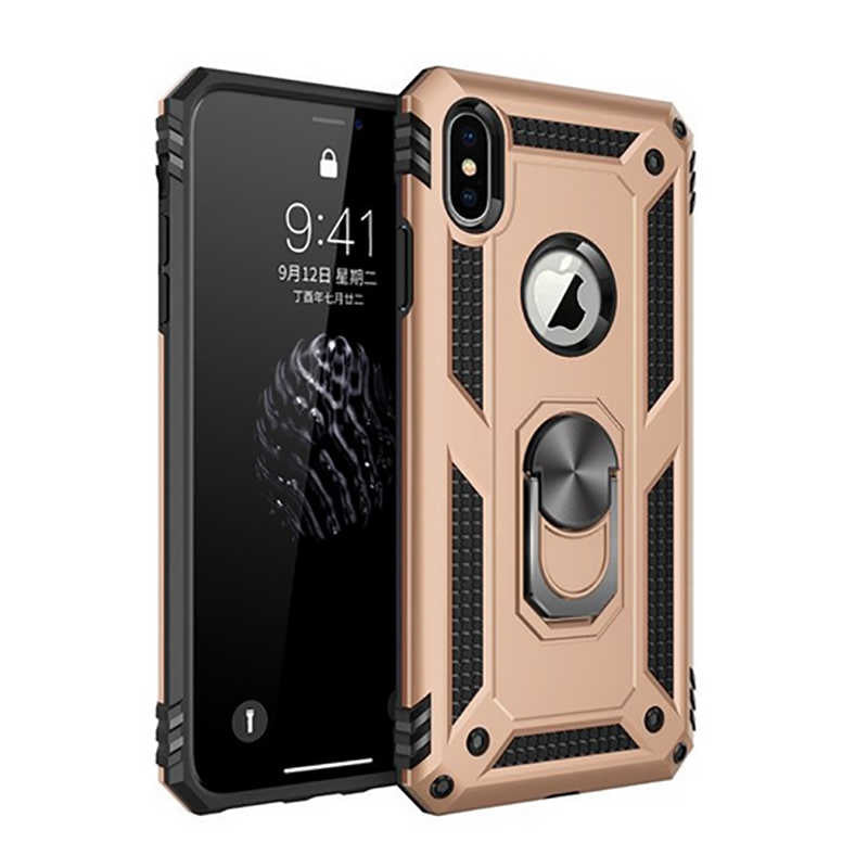 Apple iPhone XS Max 6.5 Kılıf Zore Vega Kapak Gold