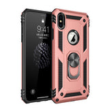 Apple iPhone XS Max 6.5 Kılıf Zore Vega Kapak Rose Gold