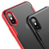 Apple iPhone XS Max 6.5 Kılıf Zore Volks Kapak Kırmızı